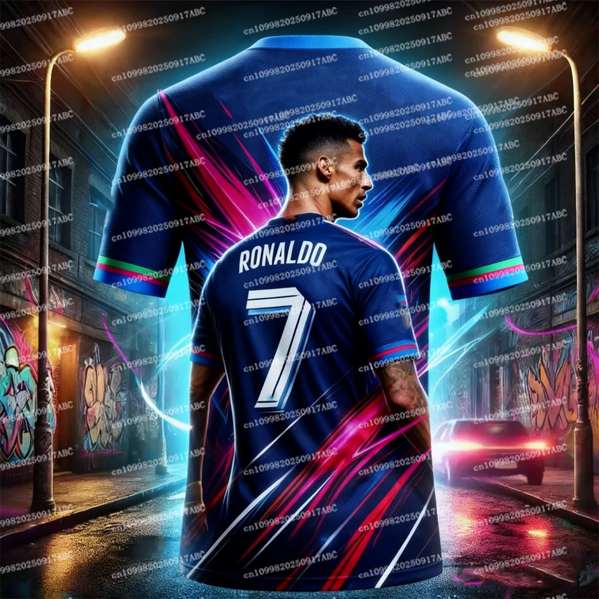 

Christmas Tshirt Summer Men Tshirt Style Ronaldo Jersey Fan Tshirt Dry Quickly Breathable Kid Tshirt Comfortable Women's T-Shirt