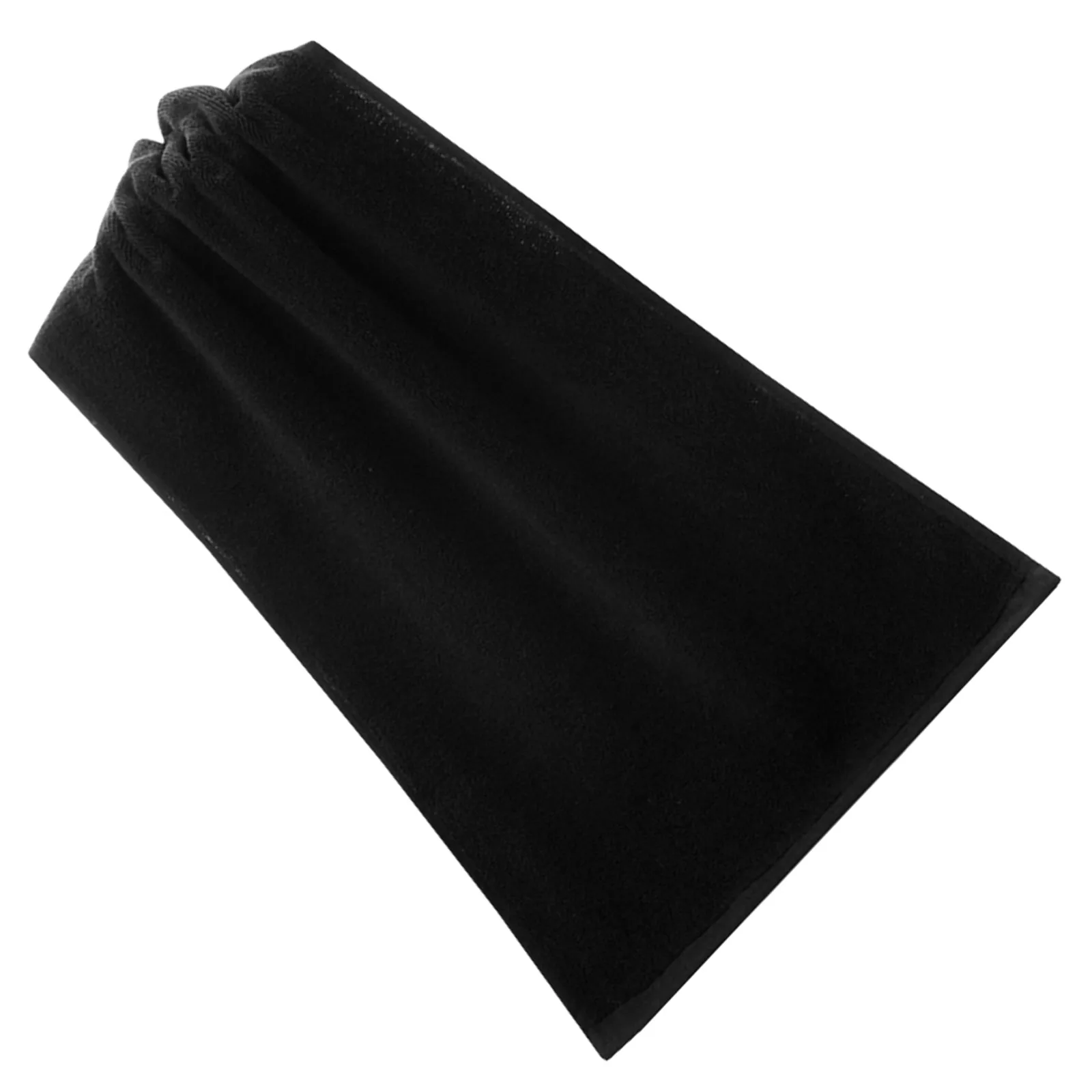 

Black Cotton Hand Towel Pure Cotton Extra Large Luxury Soft Face Bath Towel 35x75cm Fast Dry Absorbent Gym Spa