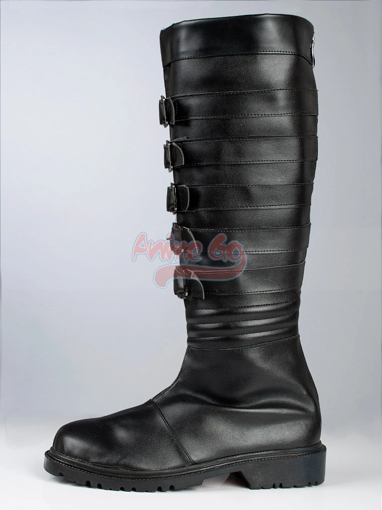 Alice Cosplay Schuhe Alice Madness Returns Damen Schwarze Stiefel