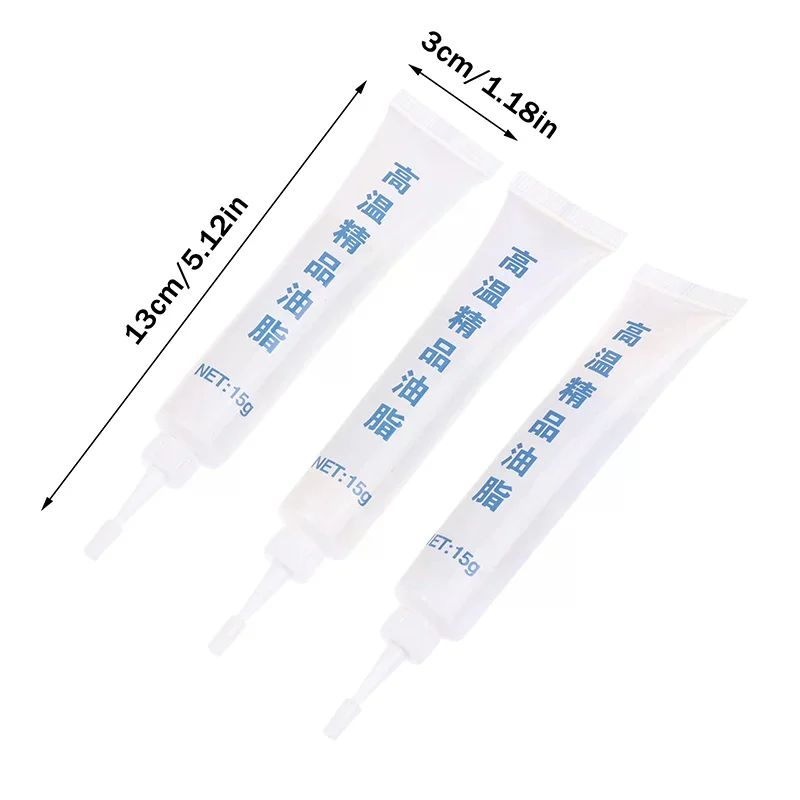 5 قطعة مقاوم للماء الأبيض زيوت التشحيم الشحوم التروس سلسلة زيت تشحيم صمامات السيارة تزييت الشحوم أداة إصلاح لجزازة العشب