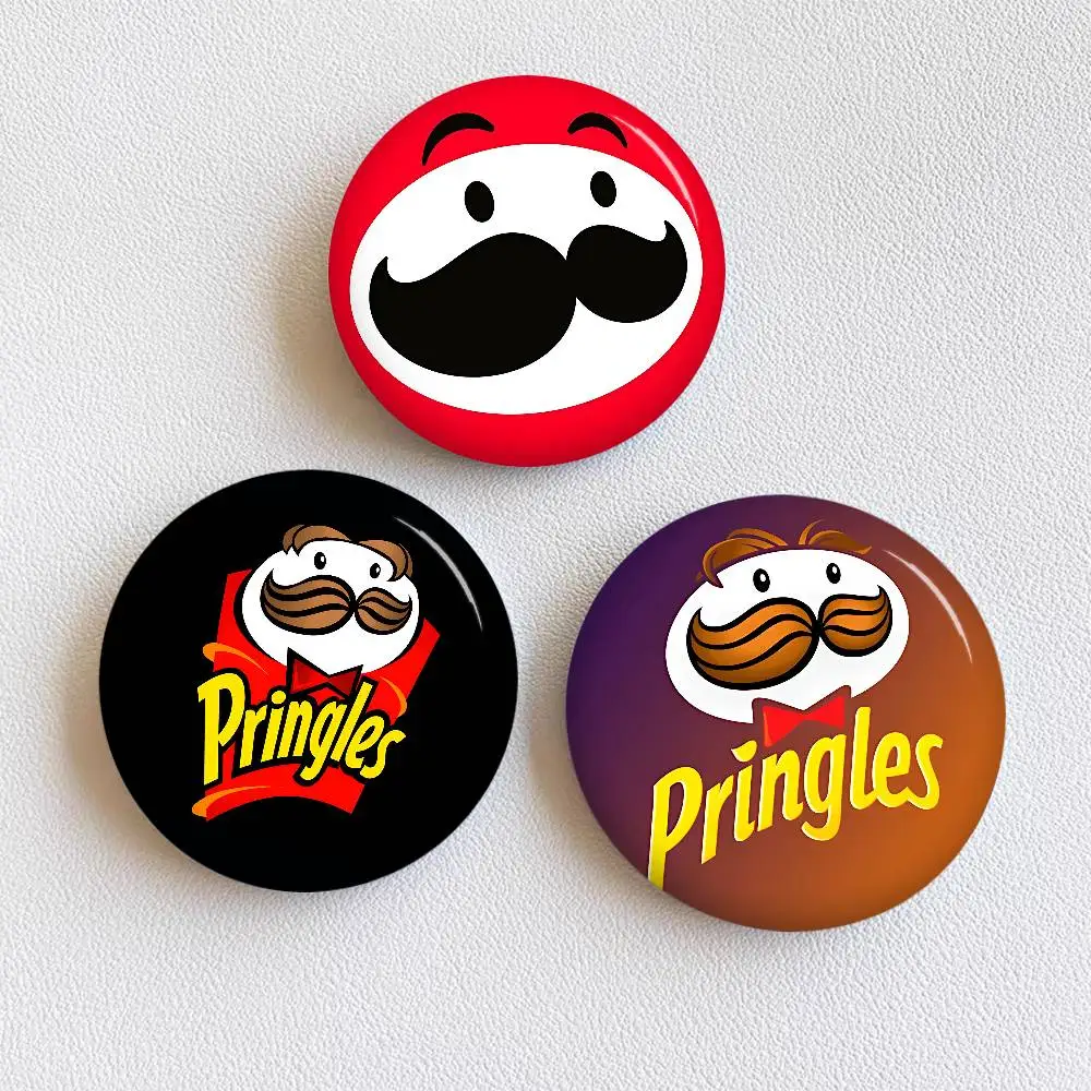 F-FelixS singer.png Photo Brooches Creative Round Badge Gifts Pins 32/44/58mm