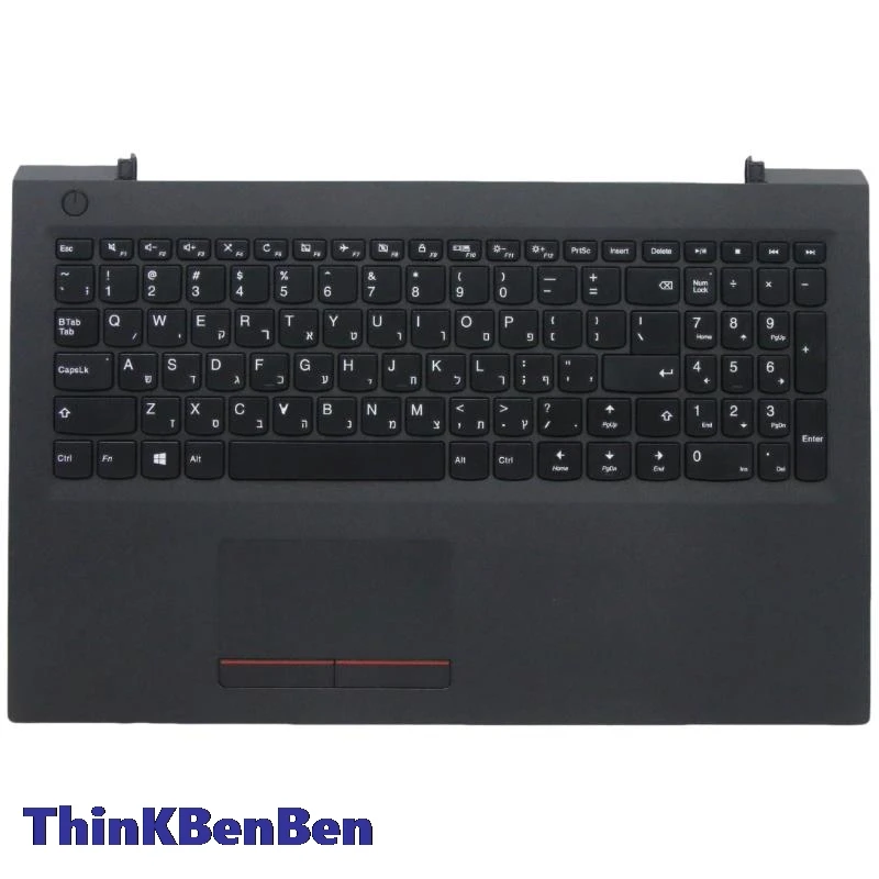 HB Hebrew (IL Israel) Keyboard Upper Case Palmrest Shell Cover  For Lenovo V110 15 15AST 15IAP 15IKB 15ISK Laptop 5CB0L78378