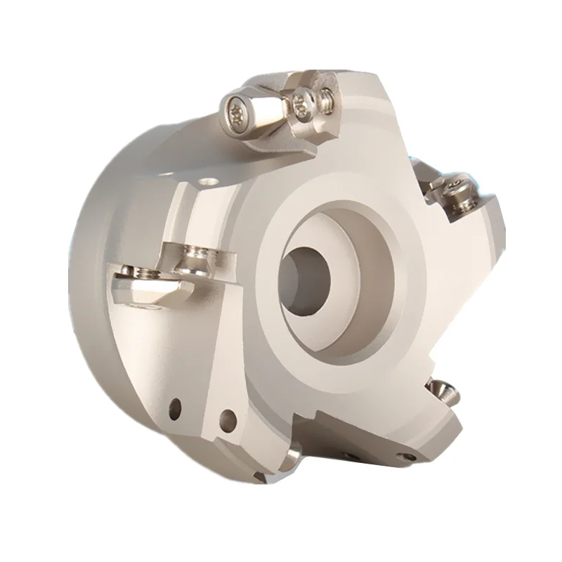 

Indexable lathe face milling