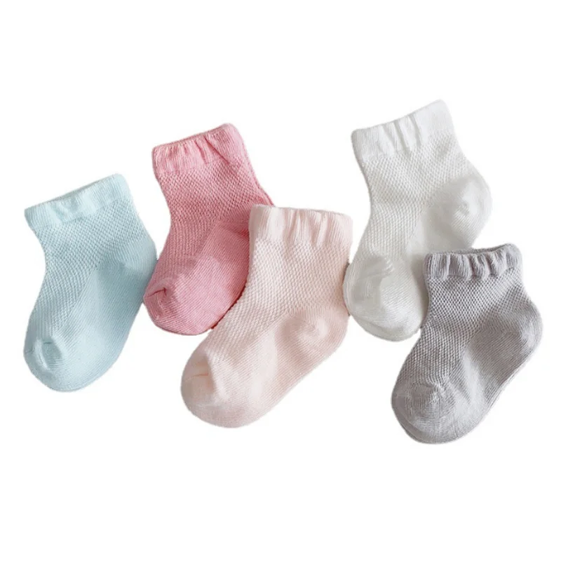 3Pair/lot New Baby Socks Summer Thin Boys and Girls\' Socks