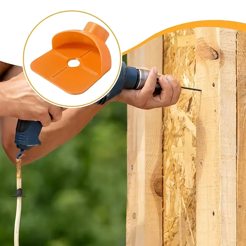 Universal High Efficiency Wall Drilling Dust Collector Box Large Capacity Non-Slip Easy Installation Dustproof Tool for Hole Saw