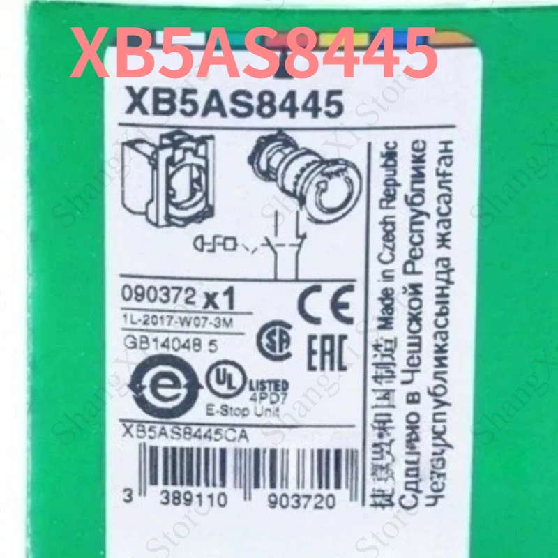 1PCS Brand New XB5AS8445 Stop Button Fast Delivery