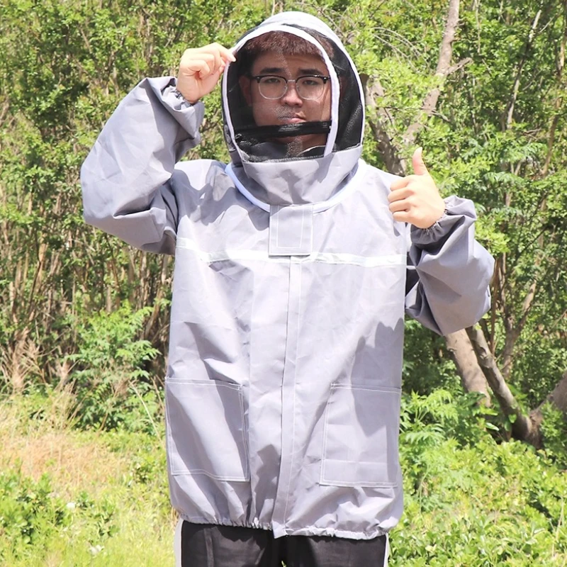 

BeeKeeping Одежда Защитная одежда Красочная куртка Костюм Инструменты для пчелиного улья для пчел Костюм пчеловода со шляпой Оборудование
