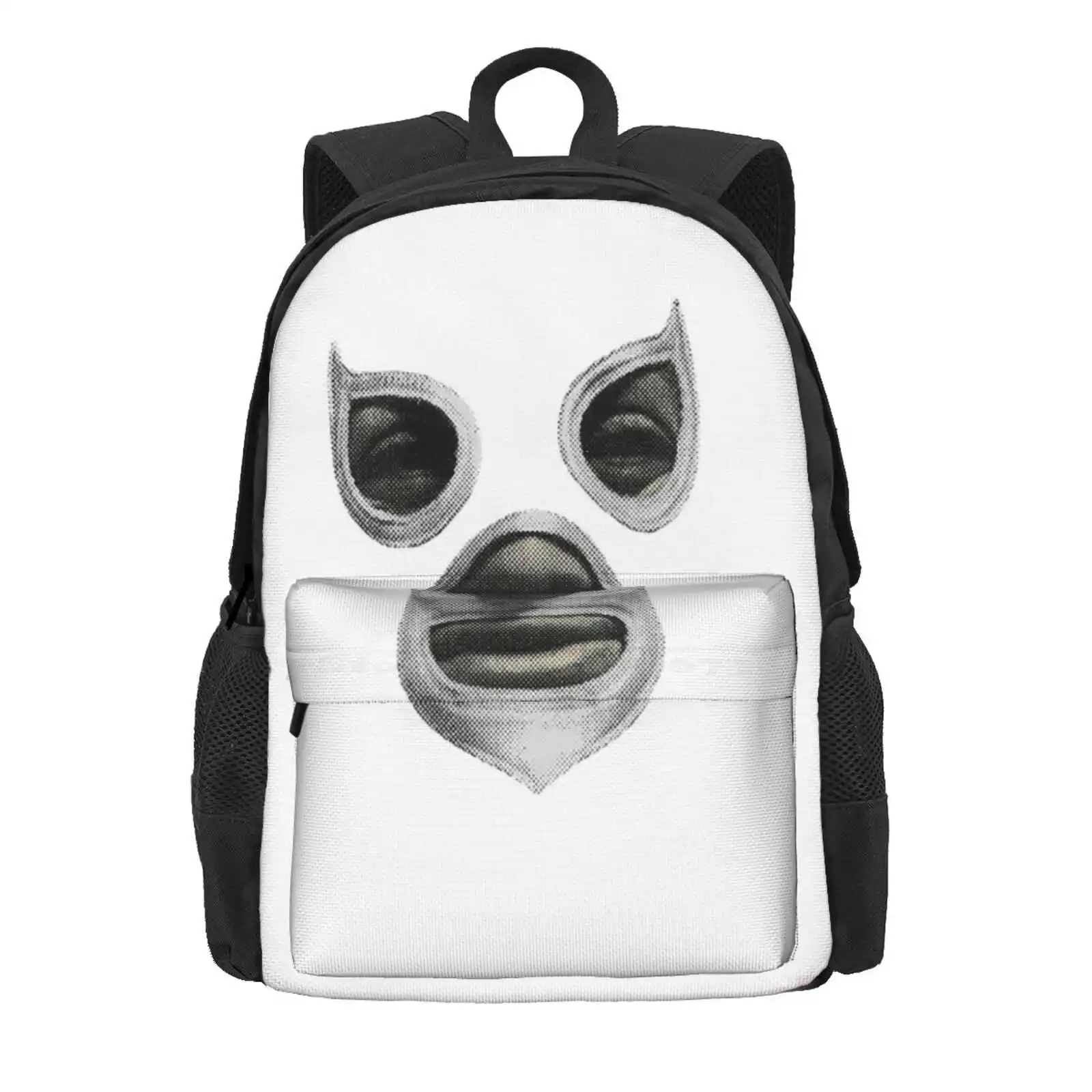 Feel-Ink Enmascarado Plata Mexican Wrestler Legend El Santo Hot Sale Schoolbag Backpack Fashion Bags Aaa Leyenda Luchadores