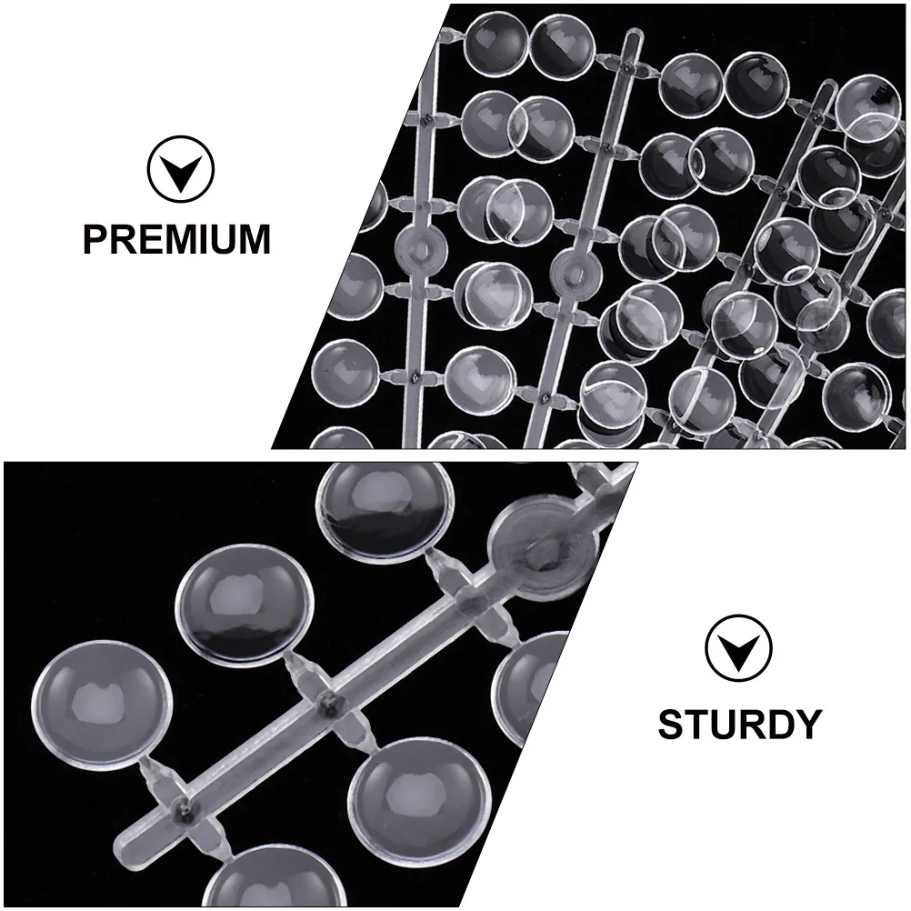 

3Sets Manicure Color Card Sturdy Transparent Nail Piece Display Boards Practice Nail Polish Sample Chart Manicure Salon Tools