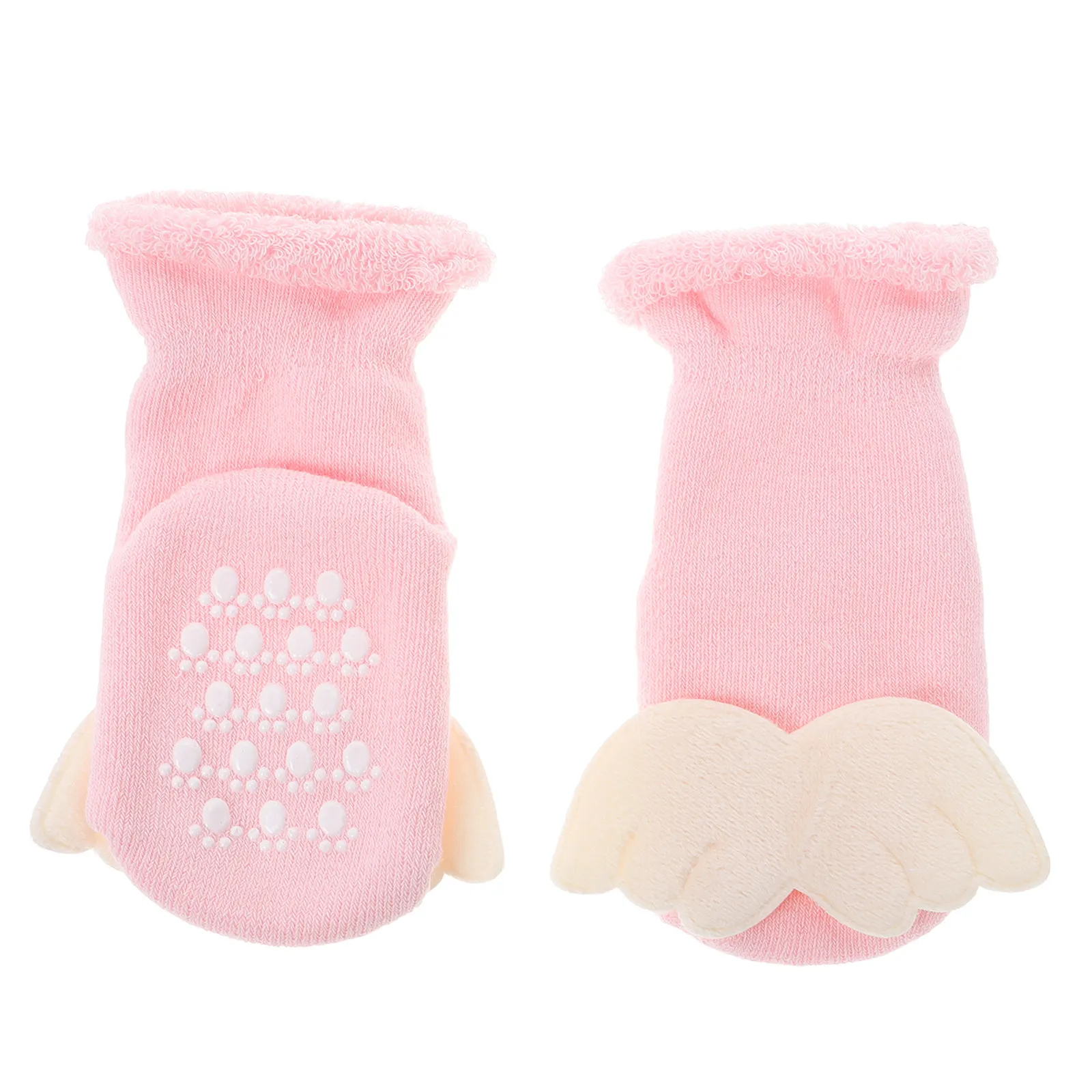 Thickened Warm Newborn Socks for Cold Seasons Soft Gentle Loop Design Anti Slip Bottom for Infants Indoor Use Baby Grip
