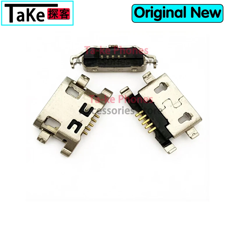 10-100Pcs for Lenovo A708t S890 / for Alcatel 7040N for HuaWei G7-TL00 Micro USB Reverse Heavy Plate 1.2 Charging Port Connector