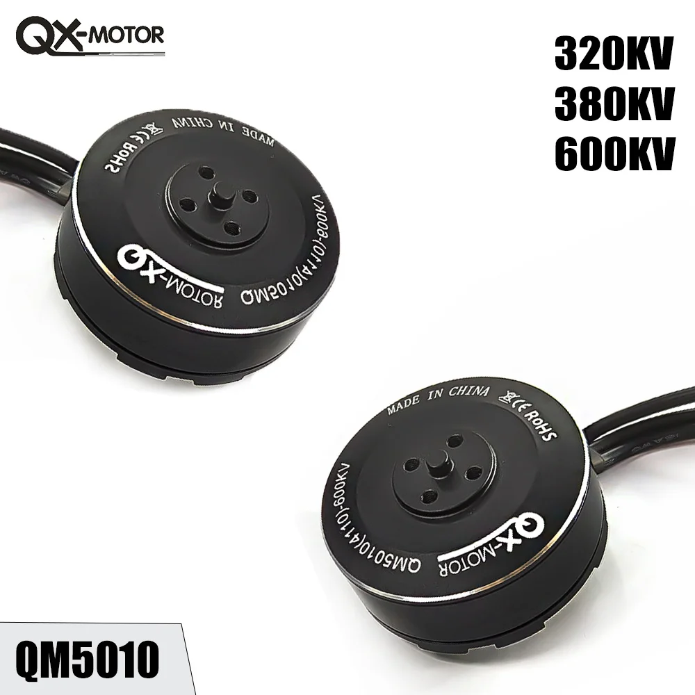 QX-MOTOR 320KV 380KV 600KV QM5010 4110 CW CCW Brushless Motor For RC Remote Controlled Airplane Model Toy Parts