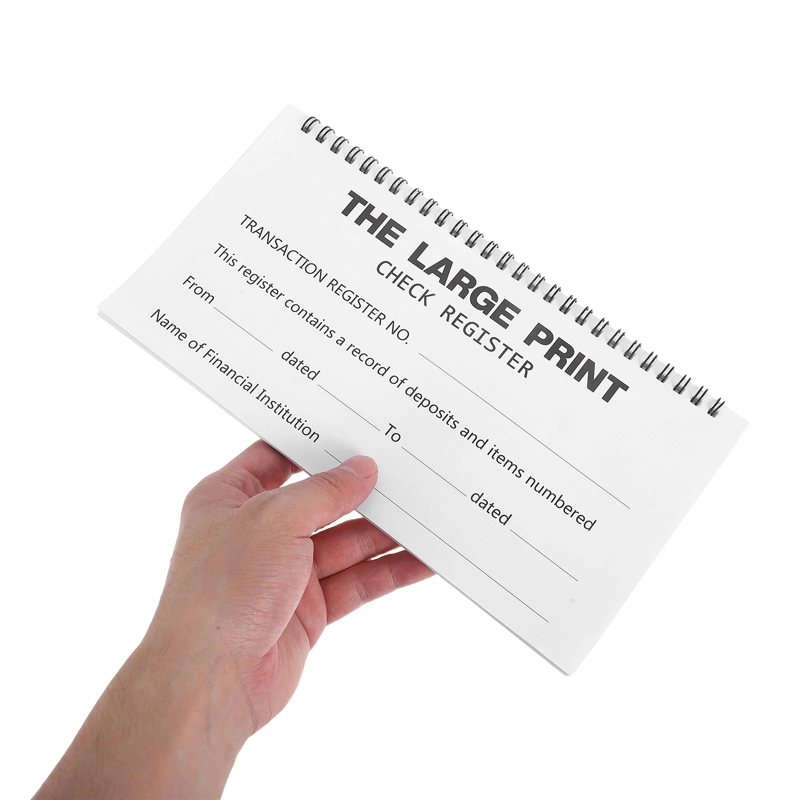 كتاب مخطط التتبع المالي، دفتر ملاحظات محمول لإدارة النفقات الملفية للاستخدام التجاري اليومي والشهري #1