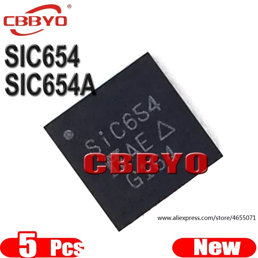 

(5piece)100% New SIC654 SIC654A SIC654CD SIC654ACD SIC654CD-T1-GE3 SIC654ACD-T1-GE3 QFN-31 Chipset