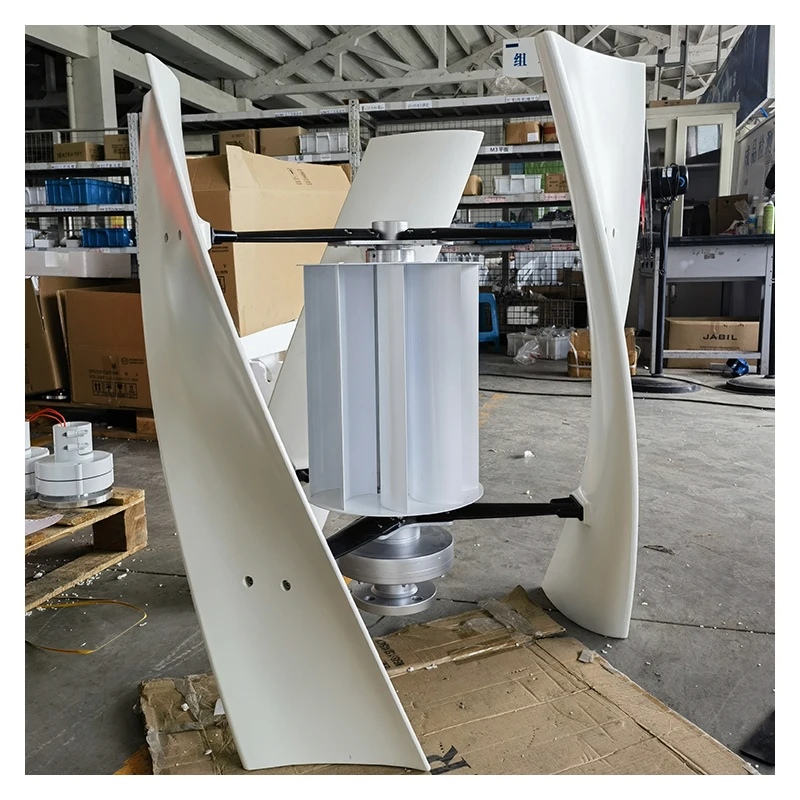 1KW/2KW Vertical Wind Turbine Generator Permanent Maglev 12/24/48 V With MPPT Controller 3 Blades Small Free Energy Generators