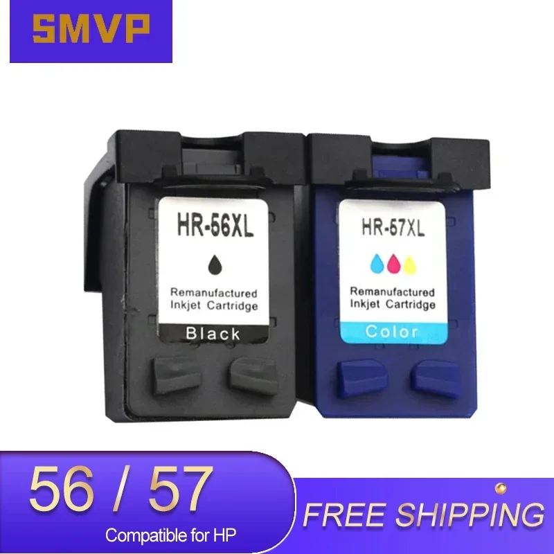 Compatible Ink Cartridges 56XL 57XLfor HP Photosmart 7550 7660 7660v 7660w 7660xi 7760w 7960 7960w printer For HP56 HP57