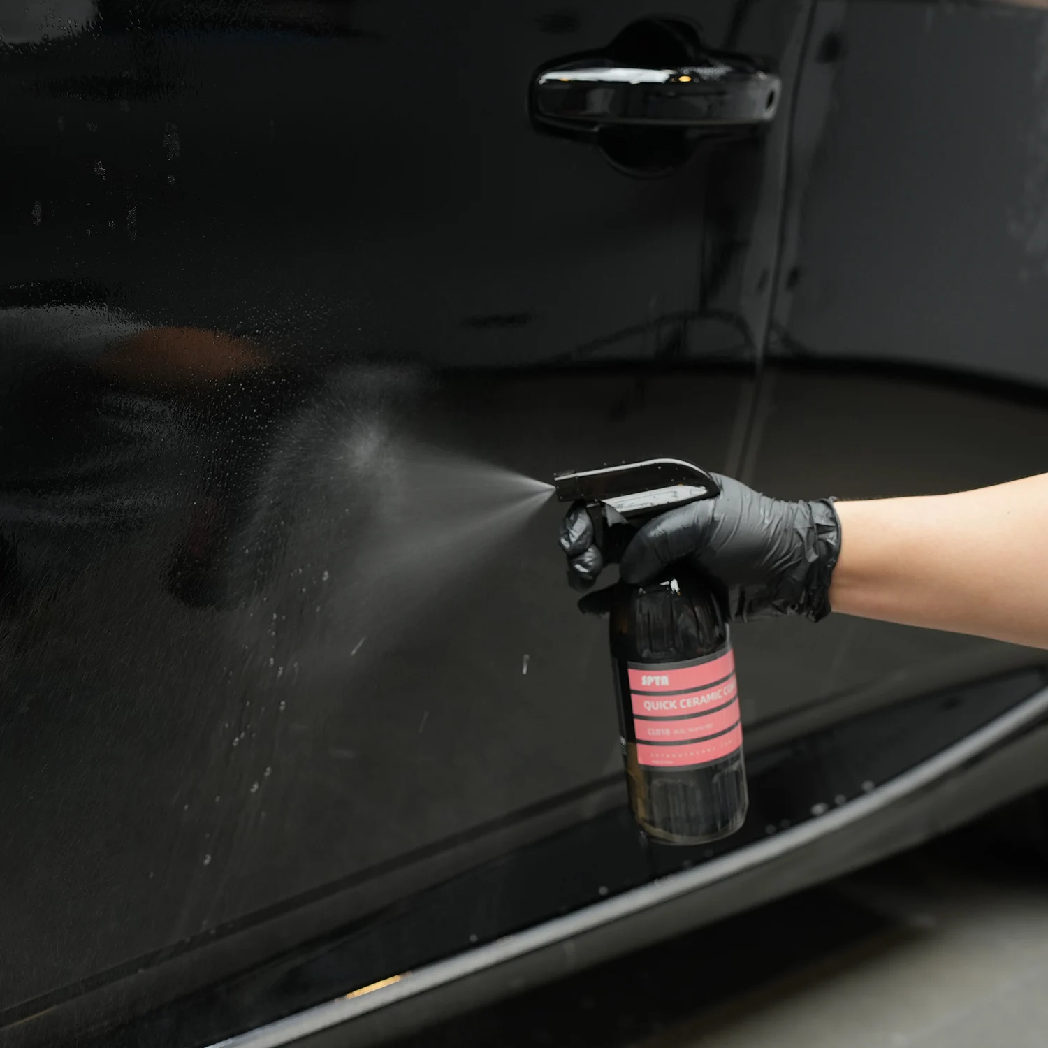 SPTA CL018 Quick Ceramic Coating high Protection Quick Coating Spray, Fast Car Shine Dirt Resistance Forming a Protective Layer