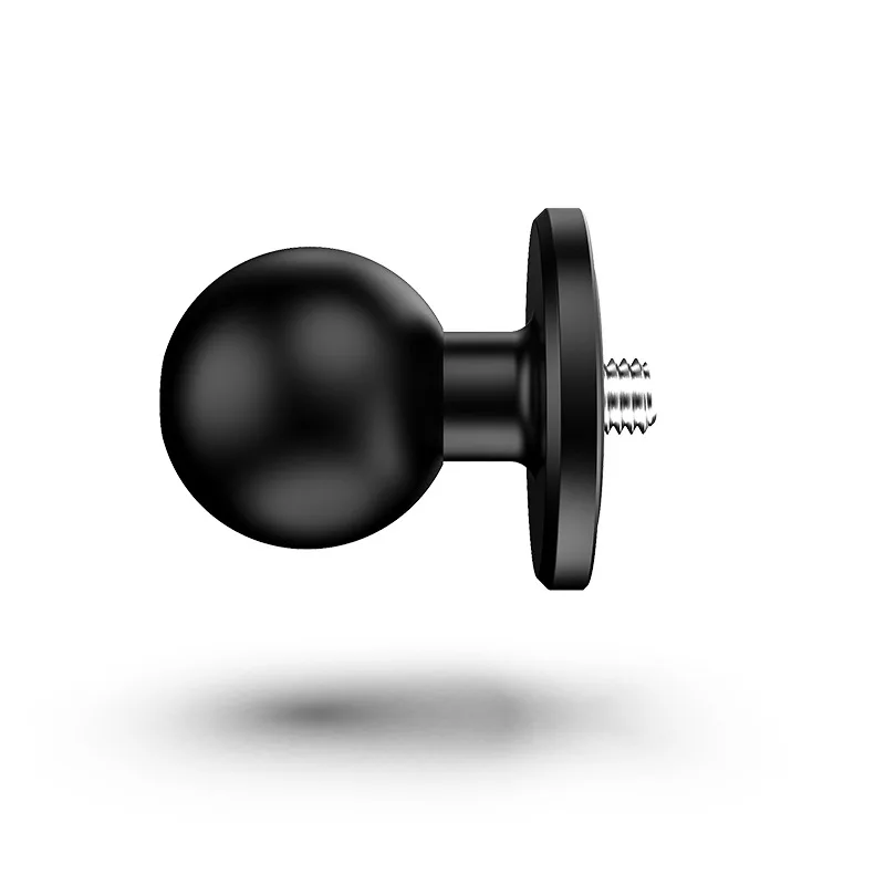 Supporto a sfera in metallo da 25mm / 1 pollice a adattatore a vite per fotocamera 1/4 per tutti i supporti Standard industriali da 1 pollice/25mm per doppia presa