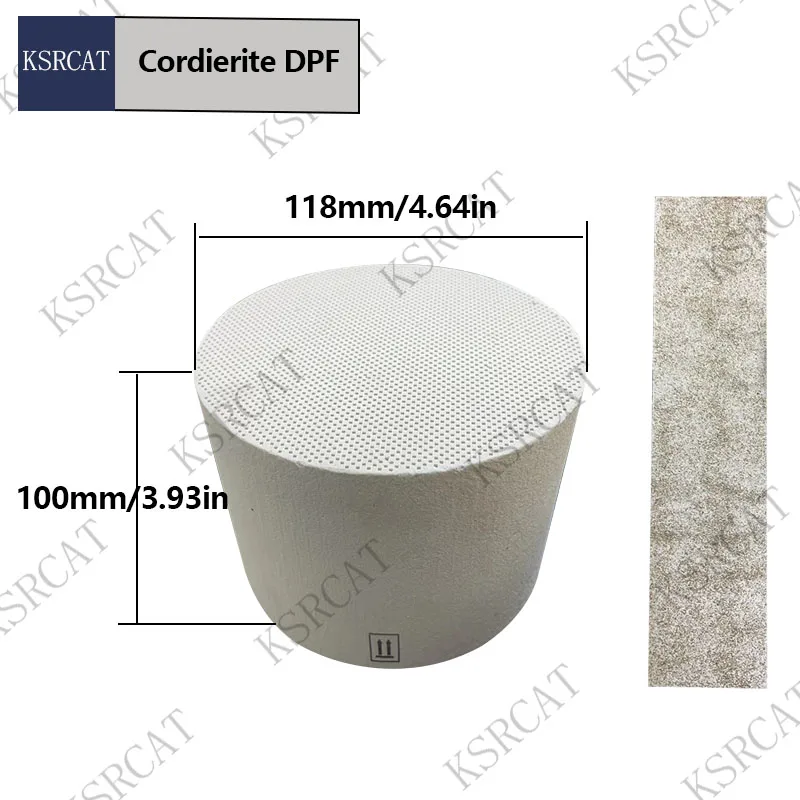 DPF Diesel Car Particle Trap 118*100MM No Standard Particulate Filter Diesel Particulate Filter Dpf