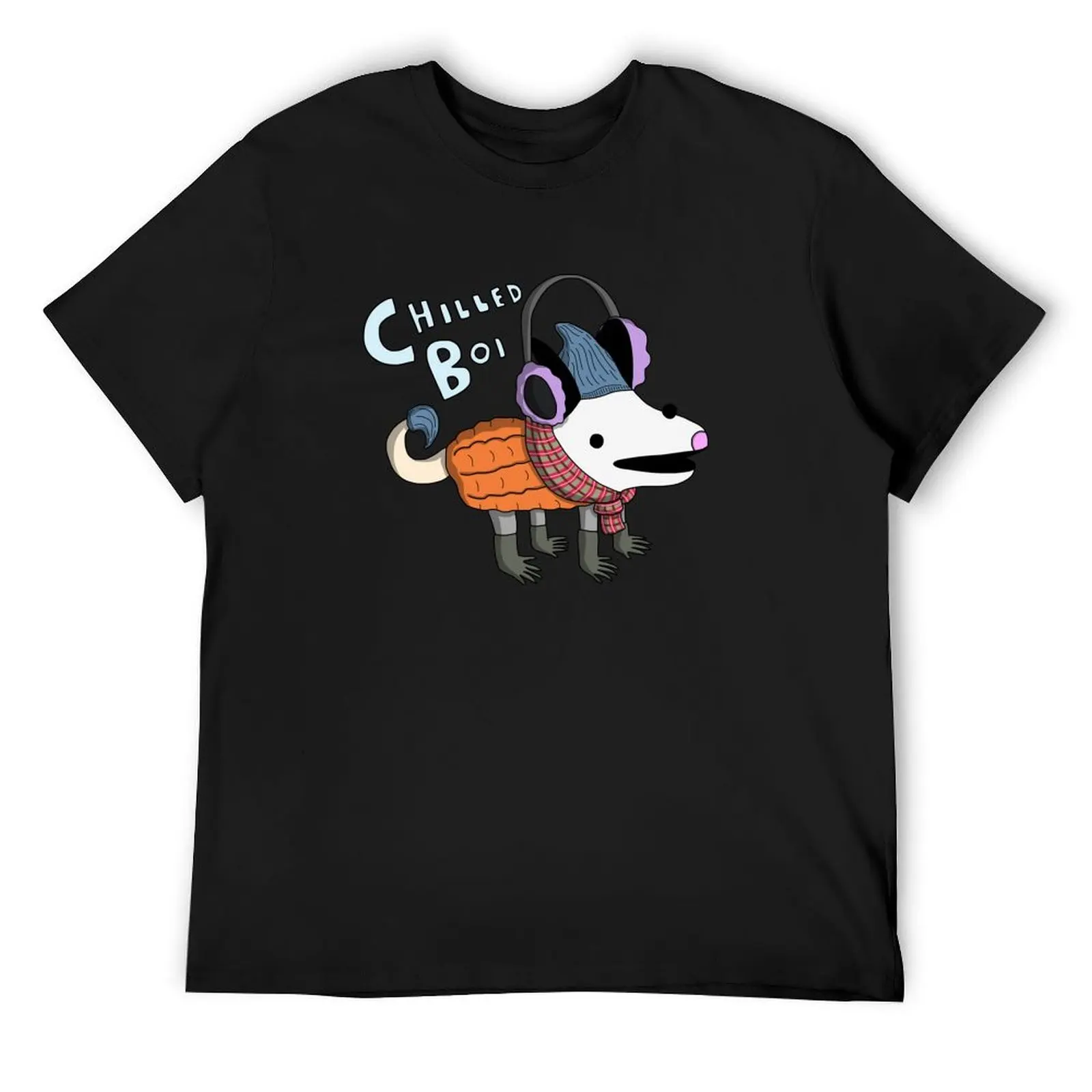 

Chilled Boi - Tiny Snek Comics T-Shirt hippie clothes custom shirt luxury t-shirt oversized t shirts for men cotton
