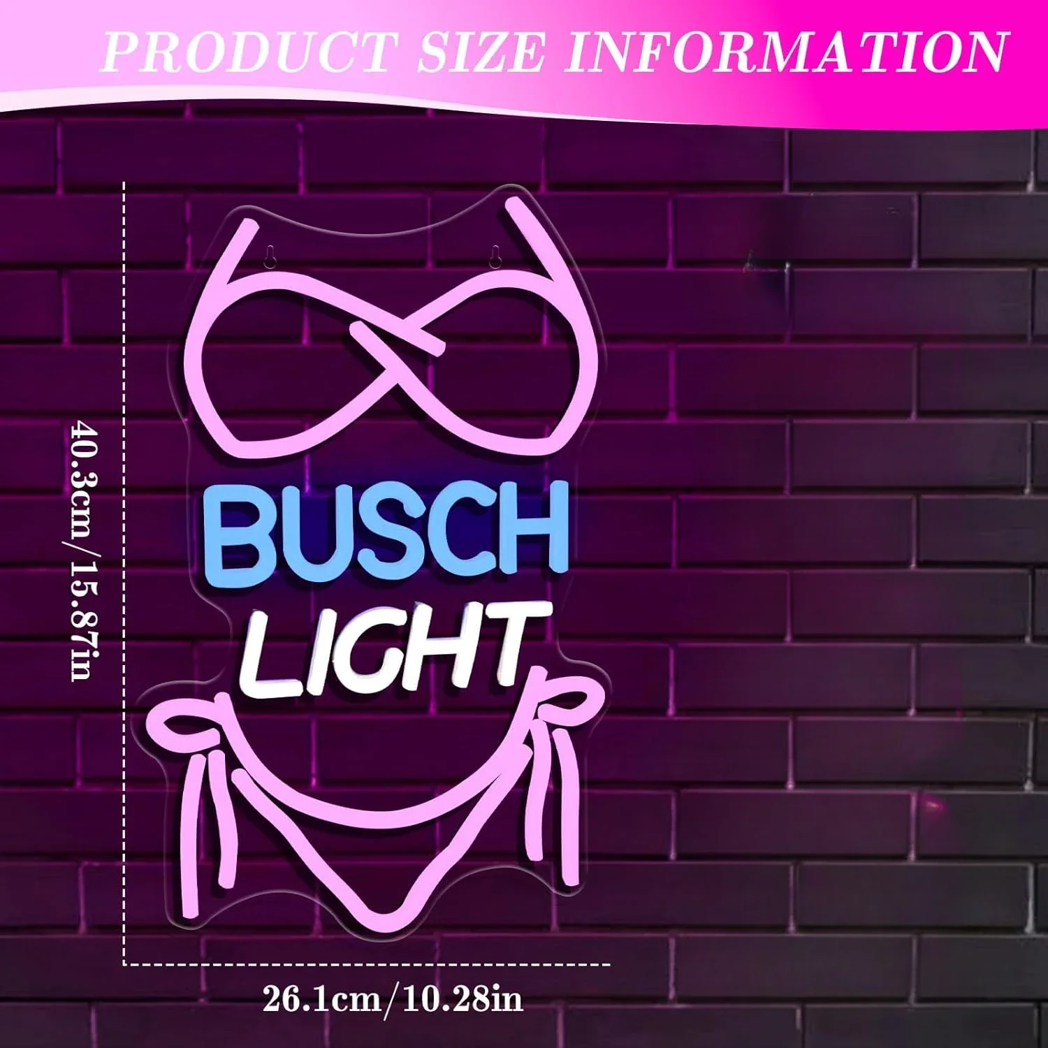 بيكيني ضوء النيون علامات ل جدار ديكور LED أضواء النيون علامات للرجل الكهف ديكور البيرة بار الأعمال مطعم غرفة مكتب حانة الفن