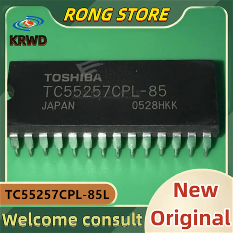 

2PCS TC55257CPL-85 New original TC55257CPL-85L DIP28