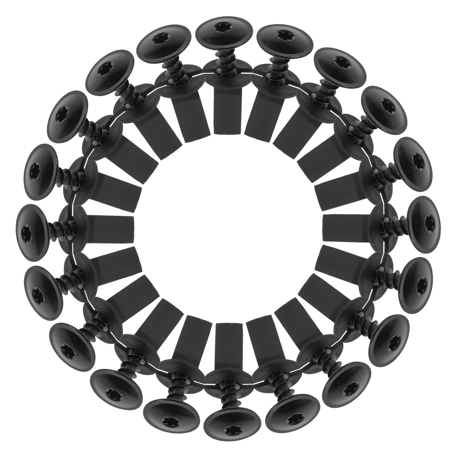 

20Sets Auto Fastener Clips Automotive Push Screws for Dashboard Seats Doors Interior Panel Fixation Noise-Free Secure Car Body