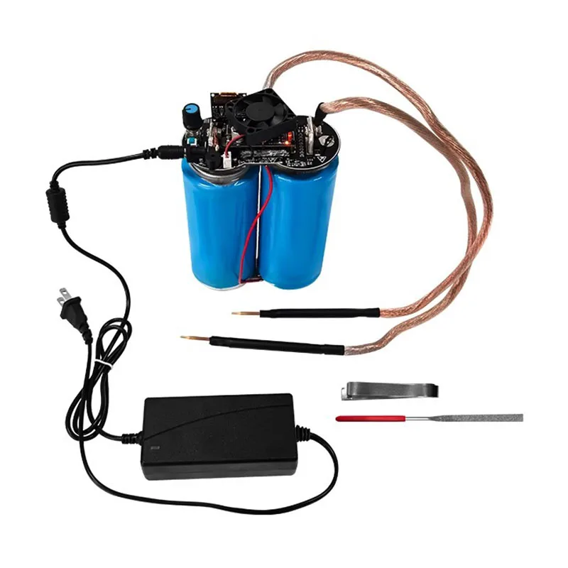 

Lithium Battery Spot Welder Farad Capacitor Butt Welder Household Welding Double Pulse Solder 0.3mm Nickel Plated LCD Monitor