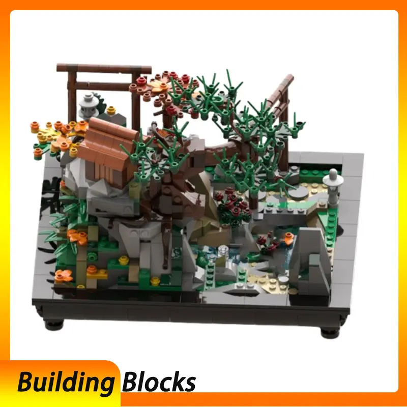 

MOC-216896 (1155 шт.) - Современная архитектура DIY сборка мелких частиц строительный блок игрушечная модель подарочный набор/орнамент