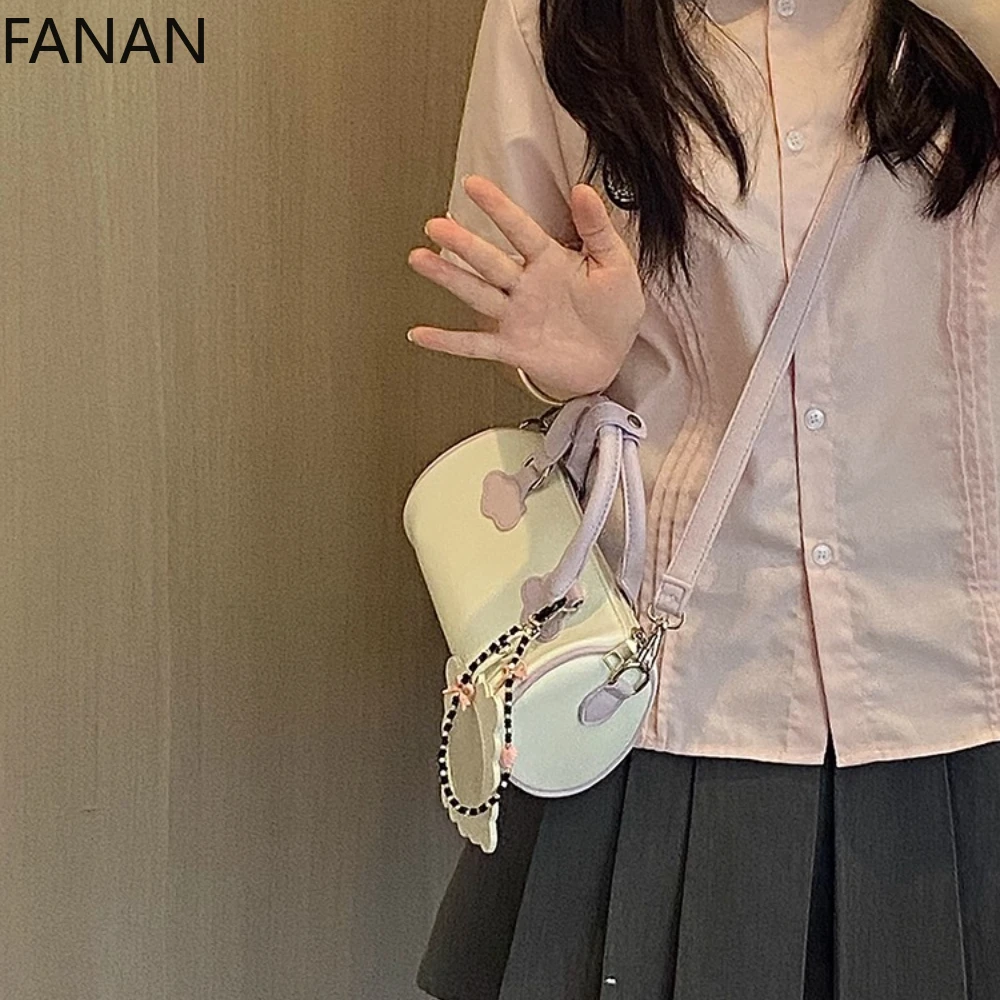 Japanese High School Girls Crossbody Bags Handbags Tote Women New Ita Bags Leather Shoulder Bag Bolso Casual Wallet Travel