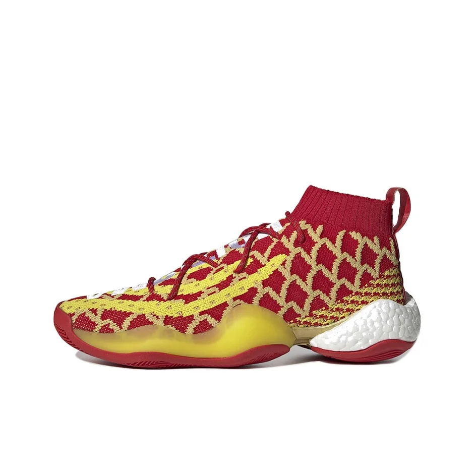 Pharrell x Adidas Originals Crazy BYW 1.0 Chinese New Year Fabric Cushioning Slip Resistant Low top EE8688