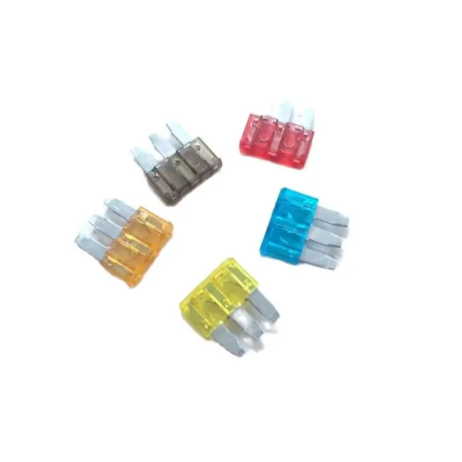 50Pcs/Set Fuse 3 Pins Automotive Car Fuse for Ford Focus Mondeo Dodge 5A 7.5A 10A 15A 20A