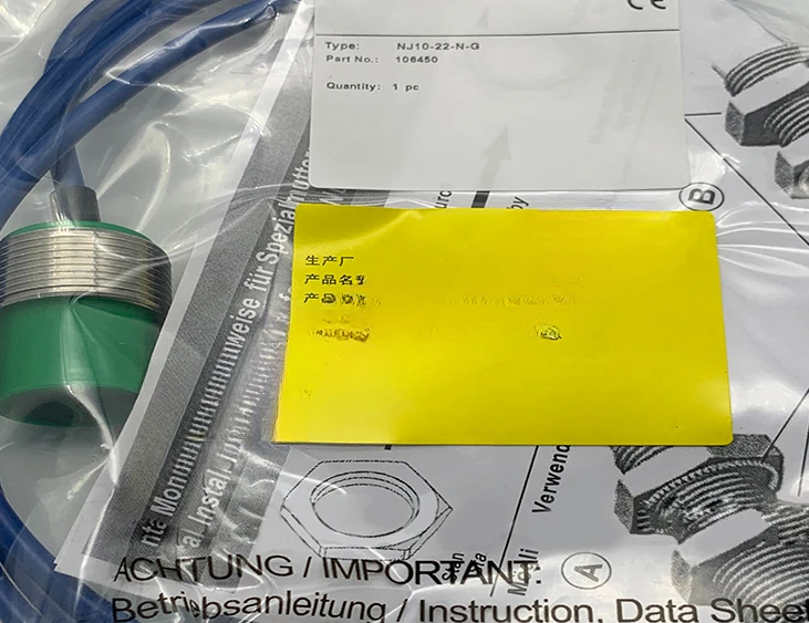 NJ6/NJ10-22-N-G NJ10-22-N/5M Brand New High Quality Proximity Switch Sensor, Quality Guaranteed