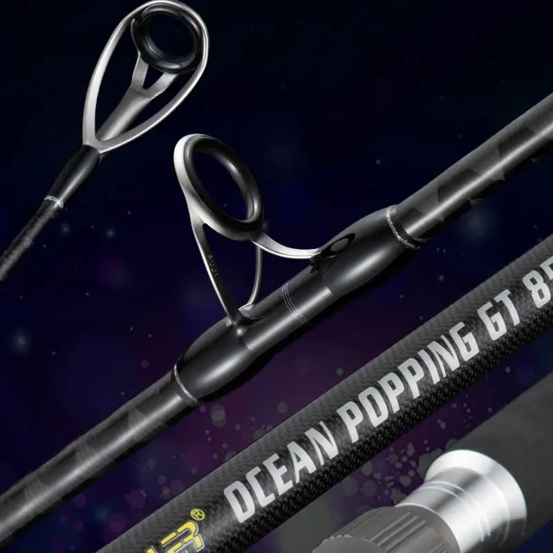 Caña de popping Fuji Occean ZZ47 XH – Punta sólida para lances largos - imagen 2