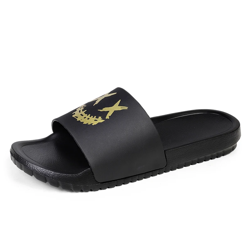 Plus Big Size 49 50 51 52 Mens Rubber Printed Slippers For Men Low Price Slides Indoor Outdoor Home House Summer Beach Shoes