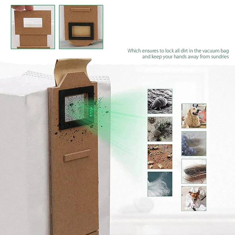 For Roborock S7 Accessories garbage Dust Bags Robot Vacuum Cleaner Replacement parts for T7S Plus Bags for vacuum cleaner