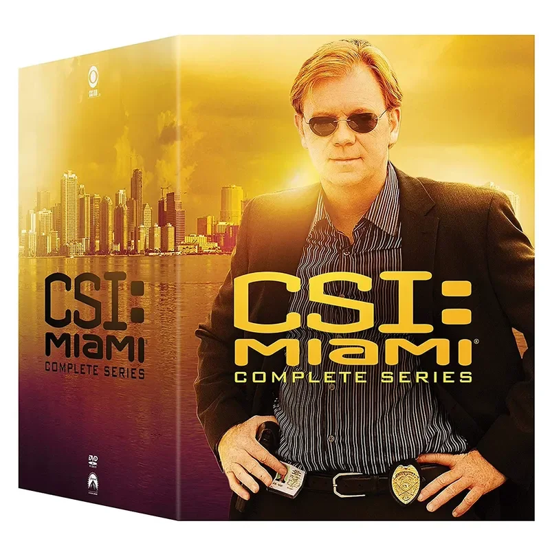 CSI Miami Seasons 1-10 Complete Series 65 Disc DVD Original English Version