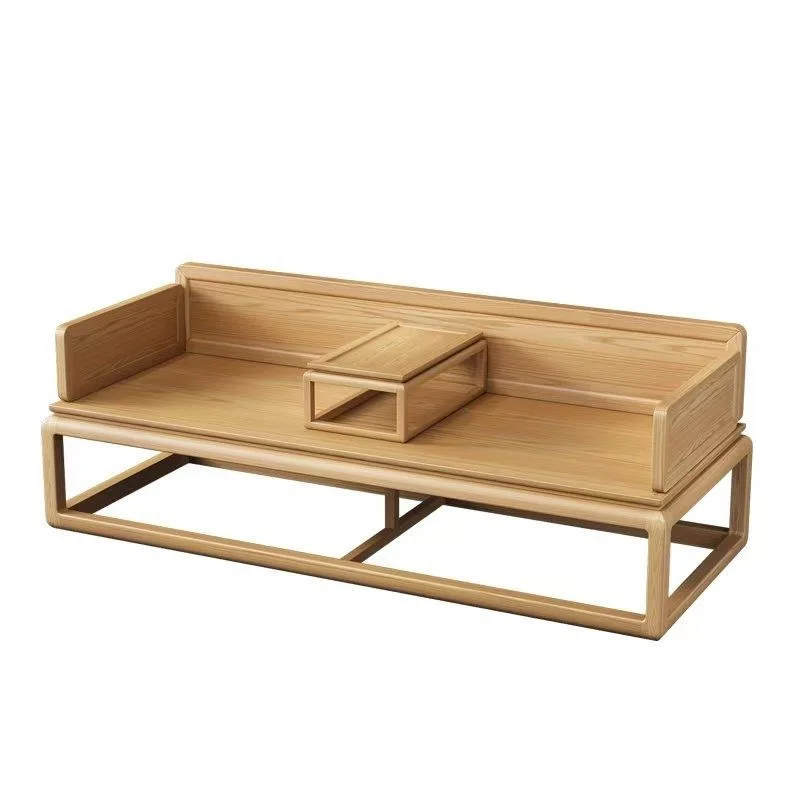 LH new Chinese-style push-pull mortise Arhat bed simple Zen sofa small apartment