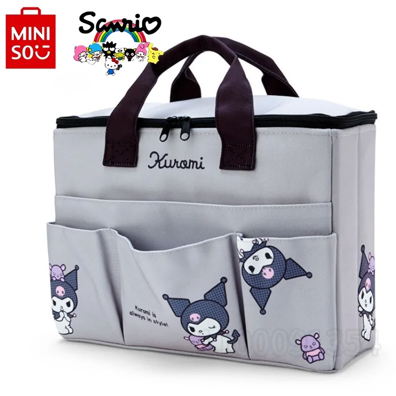 Hello Kitty-Bolso de mano para pañales de bebé, Mini bolsa de bebé de dibujos animados, multifuncional, de moda, de lona, portátil, de alta calidad, nuevo