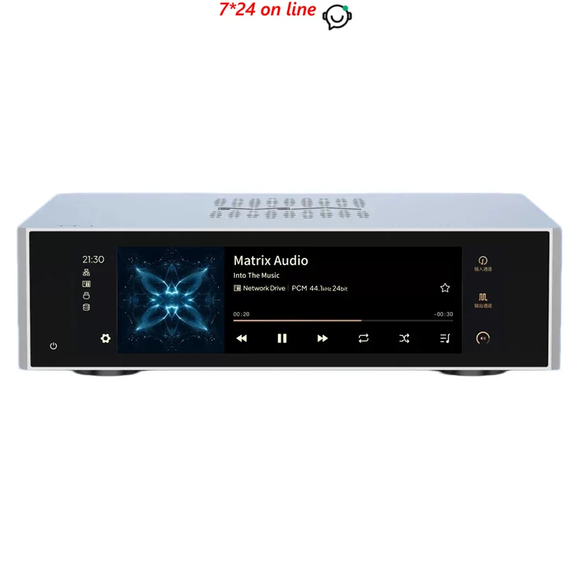 

Цифровой аудиоплеер и сетевой стример TT-1, Hi-Fi аудиофильский музыкальный проигрыватель для воспроизведения музыки без потерь