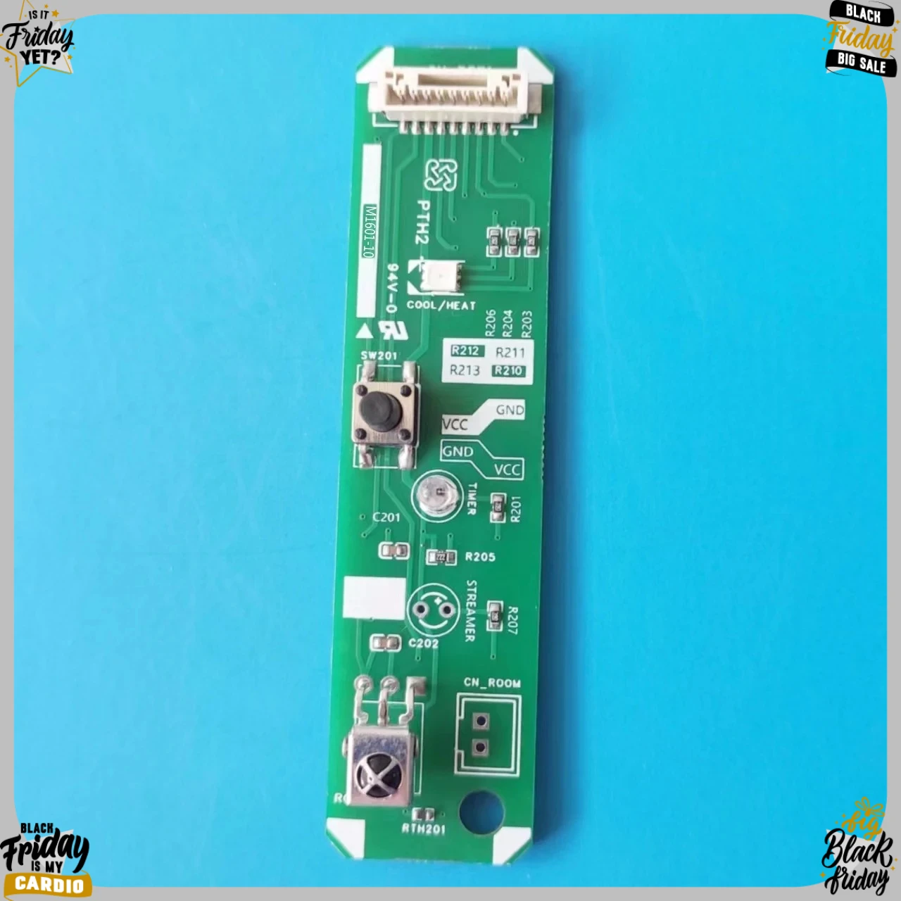 Suitable for Daikin air conditioner FTKA50AV1HM1601-10 remote control receiving temperature sensor button board indicator light