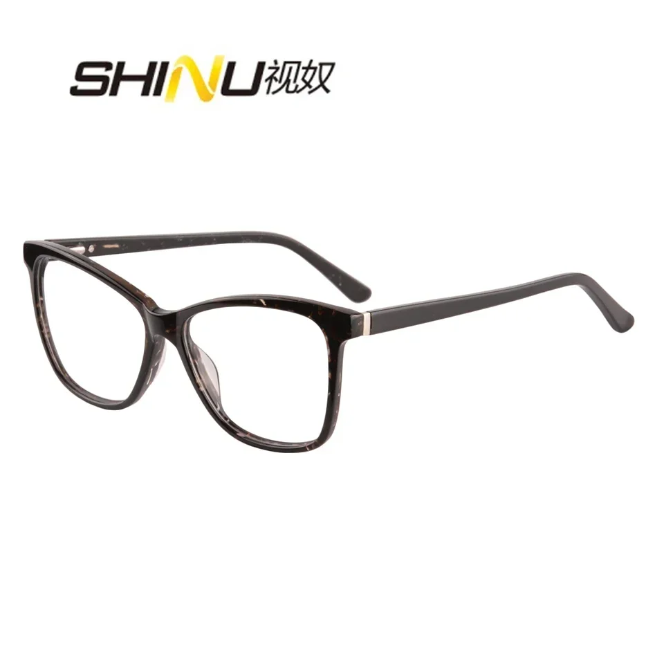 SHINU Ladies Myopia Glasses near and far multifocal eyeglasses progressive reading glasses women resin lens cr39 high quality