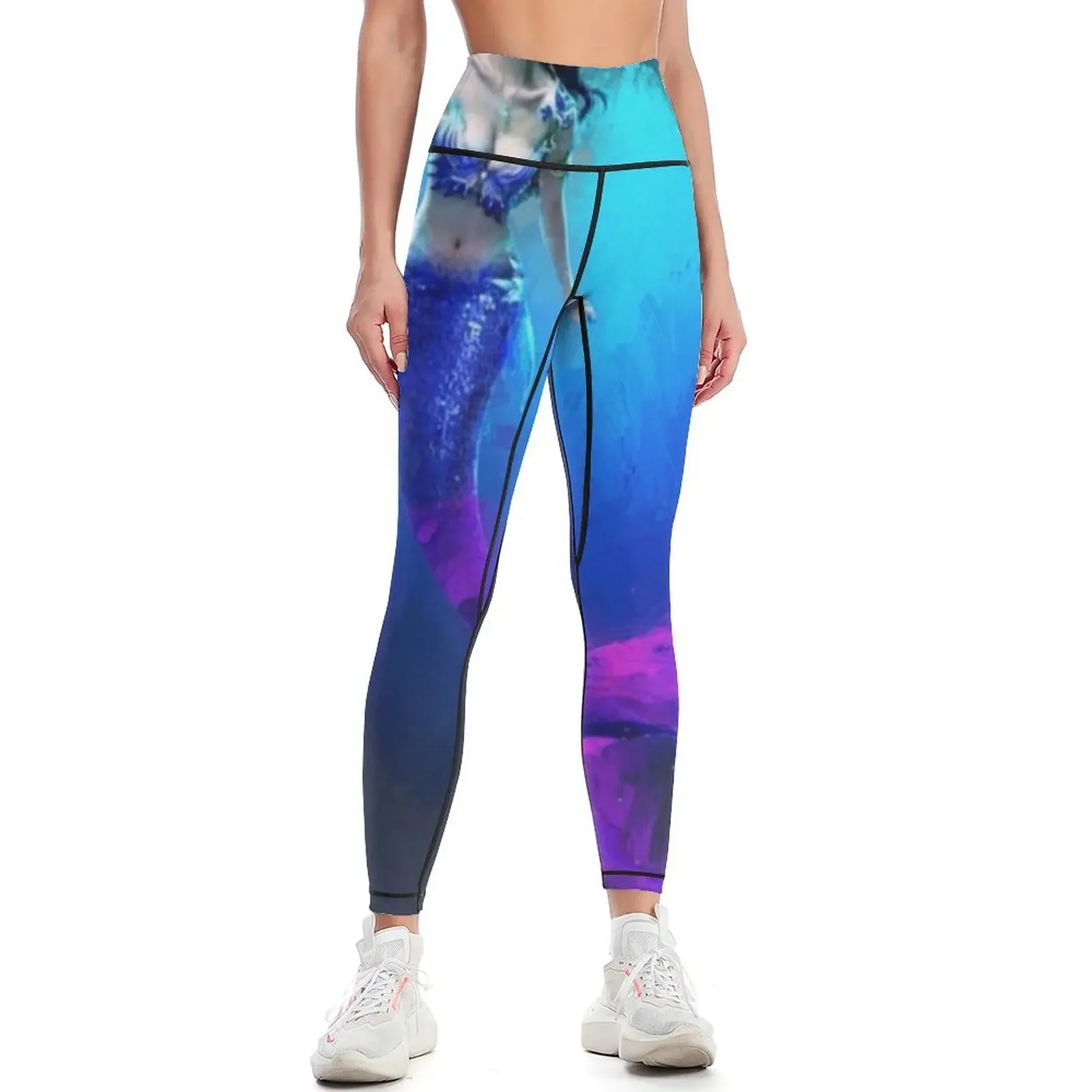 

Mermaid Leggings Jogger pants for fitness gym womans Women's trousers Womens Leggings
