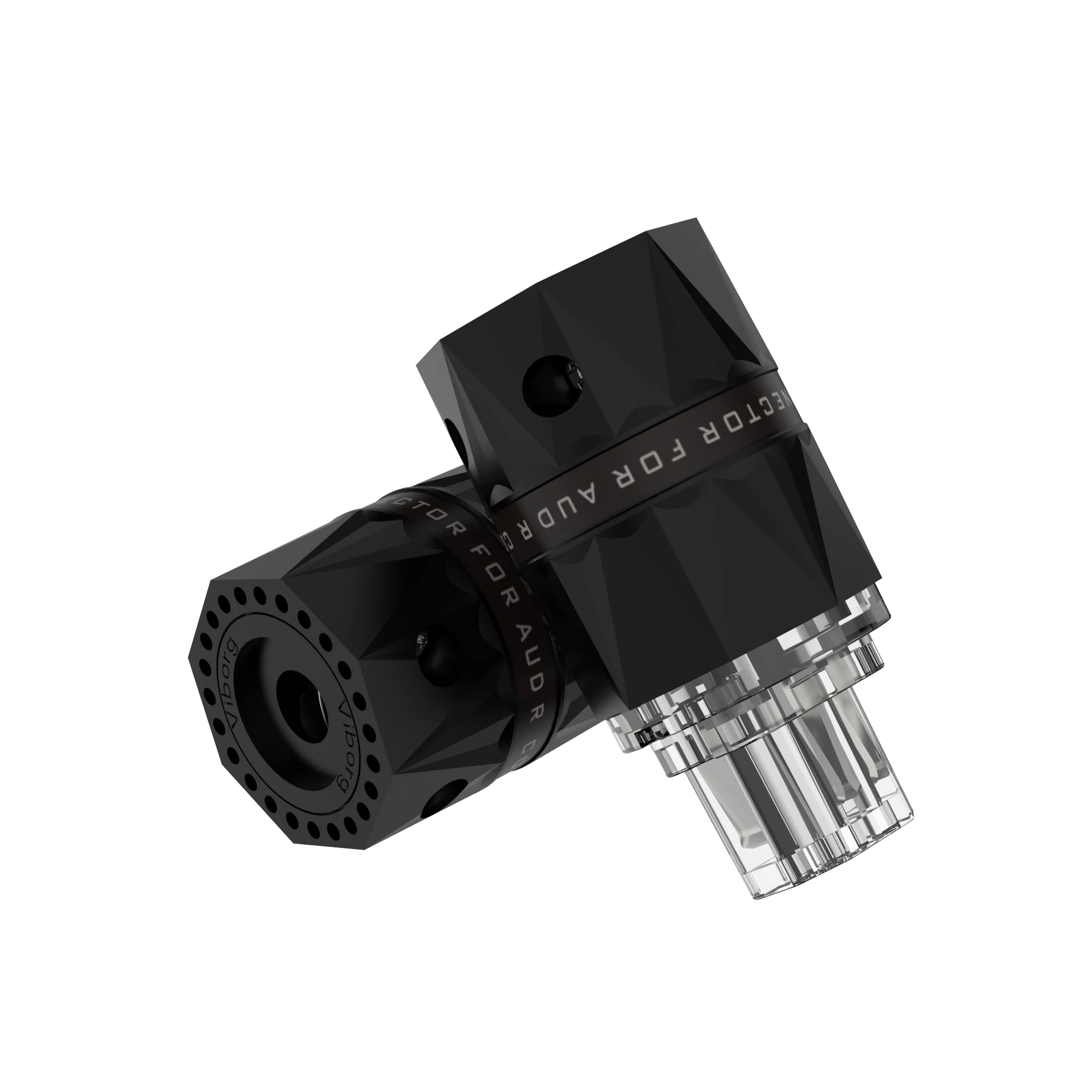 

Viborg VE503R VF503R Hifi DIY Audio Power Cable 99.99% Pure Copper Rhodium Plated Schuko EU Power Plug DIY Connectors Cable