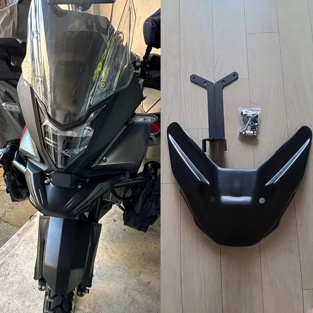 For Honda XL 750 Transalp 2023 2024 XL750 Beak Nose Fairing Front Fender Cowl Extension Wheel Cover Extender Motorcycle Part New