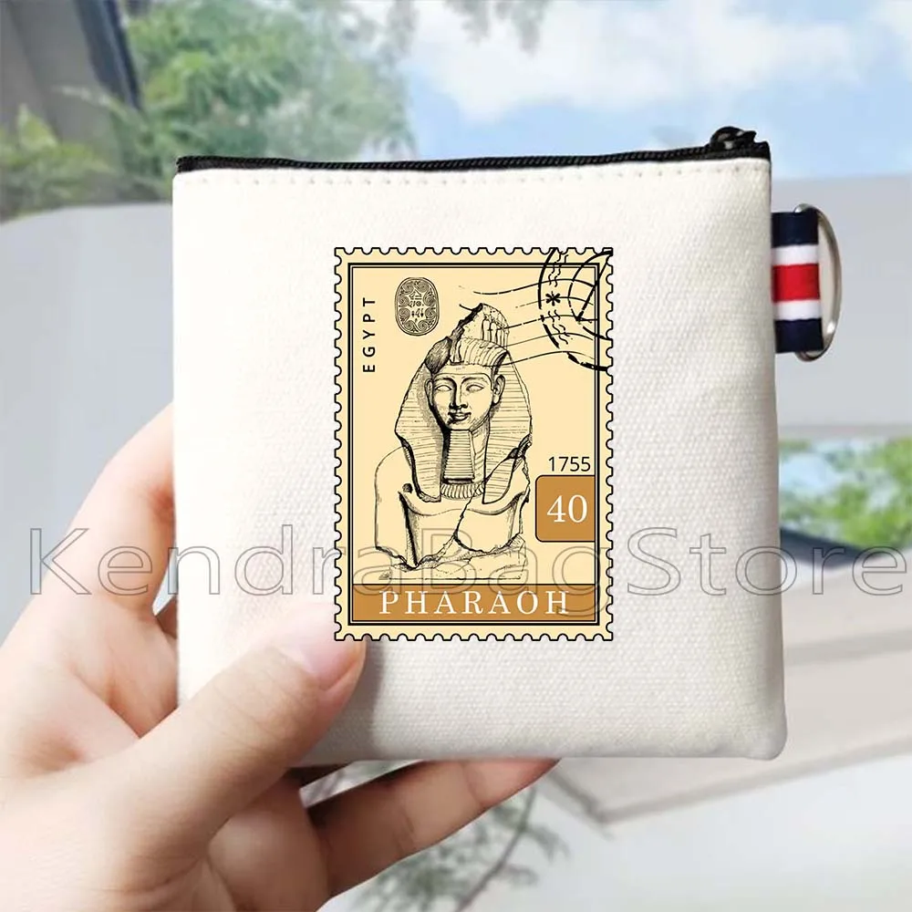 Italien Pisa Paris Rom London New York Pharao Japan Barcelona Poststempel Canvas Geldbörse Schlüsseletui Kleine Kartentasche Brieftasche Beutel
