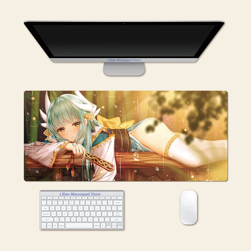 

Kiyohime Fate Anime Large Mouse Pad PlayMat Office Mousepad Game Creative Desk Gaming Mat