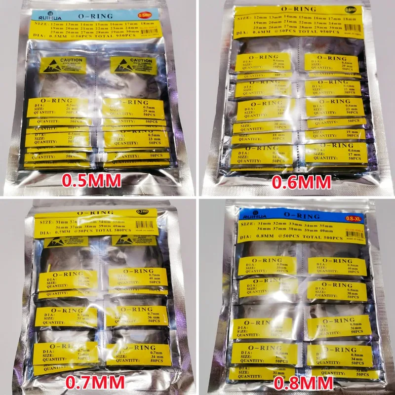 時計防水リング シールリング アクセサリー ボトムカバー バックカバー シールリング 防水セット ブラックラバー ソフトラバー