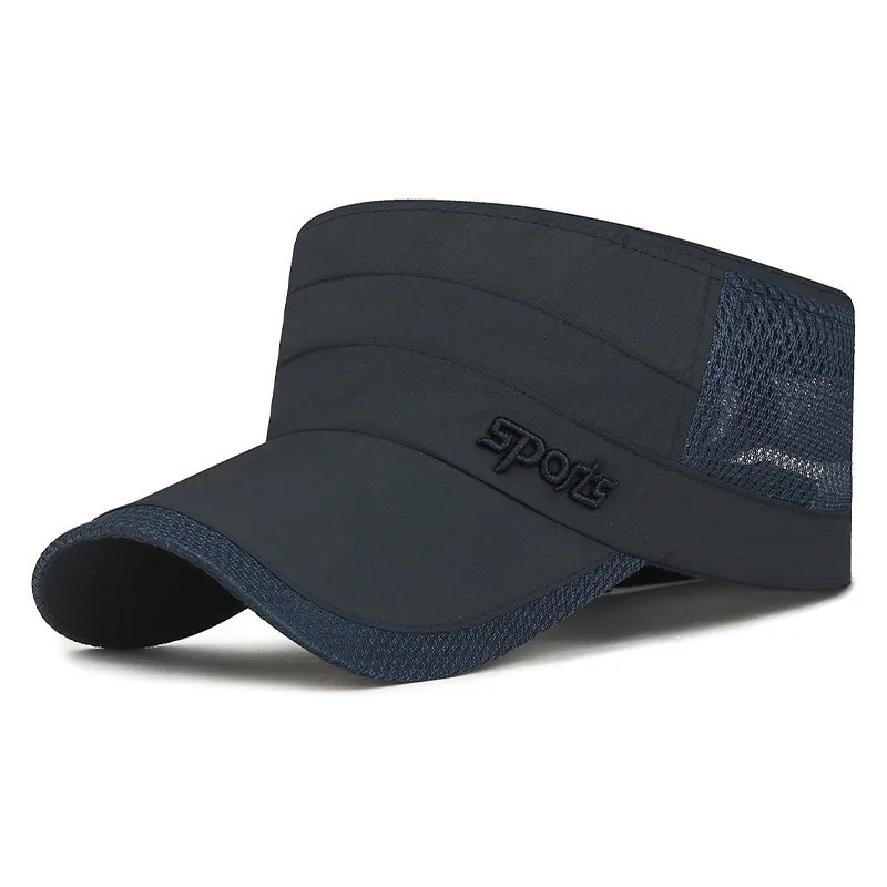 

Кепка Snapback, новинка 2025, летняя длинная дышащая сетчатая плоская кепка для мужчин, военные шапки с вышивкой, шляпа для кемпинга, рыбалки, кепка для гольфа