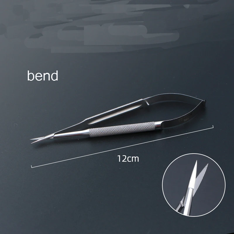 Stainless steel eye instrument Venus cosmetic suture cutting corneal scissors open the eyes of double eyelids